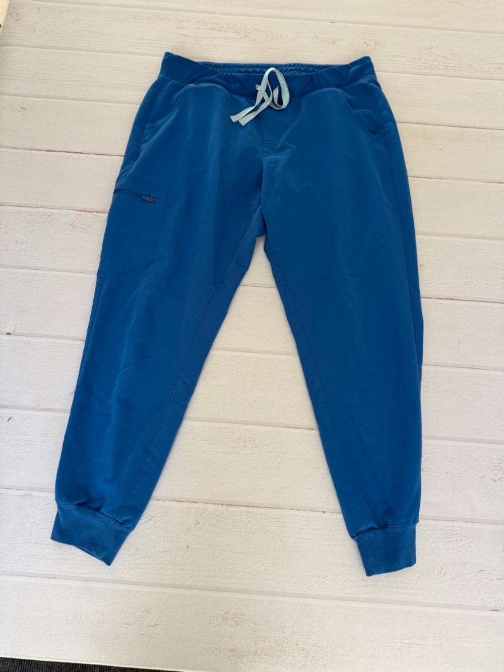 FIGS Technical Zamora Jogger Scrub Pants Women’s XL Royal Blue — Bundle of 2 - Picture 11 of 14